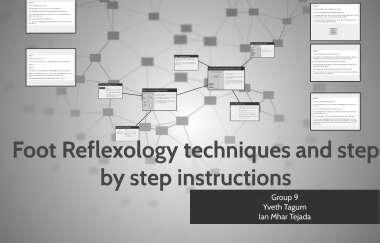 Foot Reflexology techniques and step by step instructions image 1