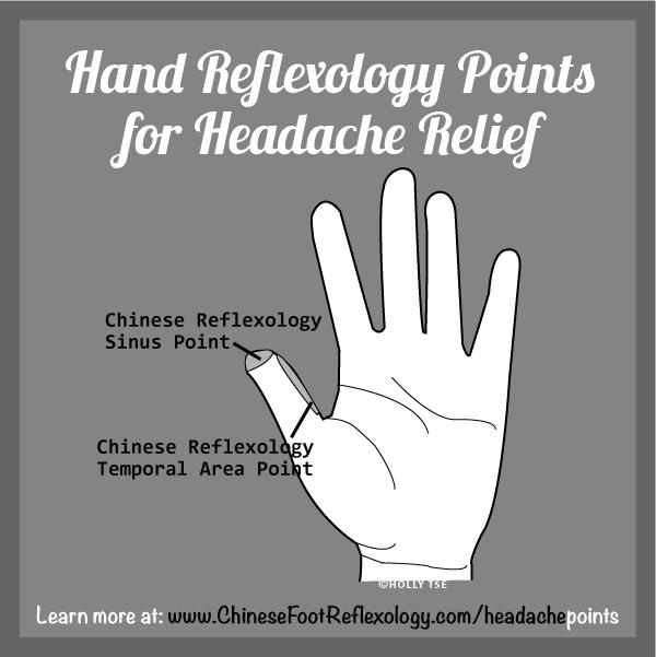 Reflexology Sinus Relief technique image 1